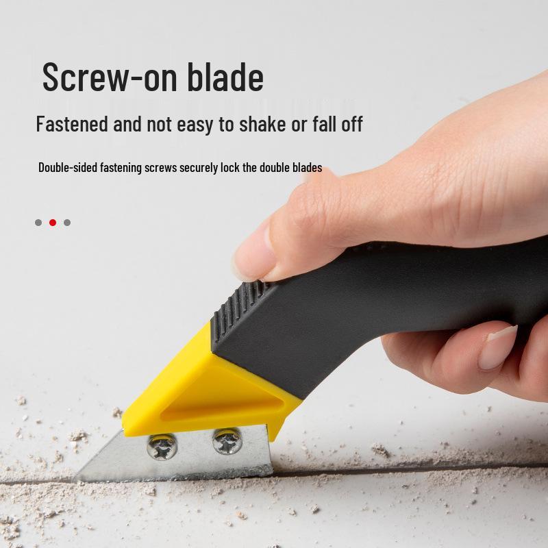 Durable Tile & Grout Cleaning Tool – Labor-Saving Seam & Caulking Knife