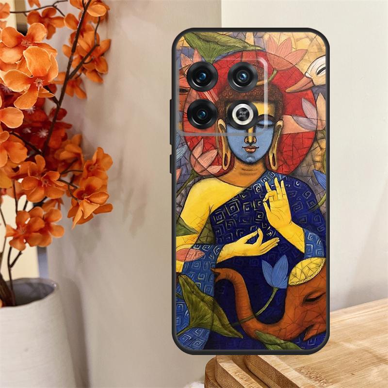 Buddha Funda For OnePlus 13 13R 12 12R 11 10 Pro 8T 10T OnePlus Nord 4 CE 2 3 Lite N10 N20 N30 Case