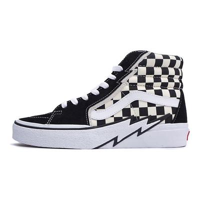 Sk8-Hi Bolt - Šachovnicové Unisex Tenisky Čierne Biele VN0A5JIVA04