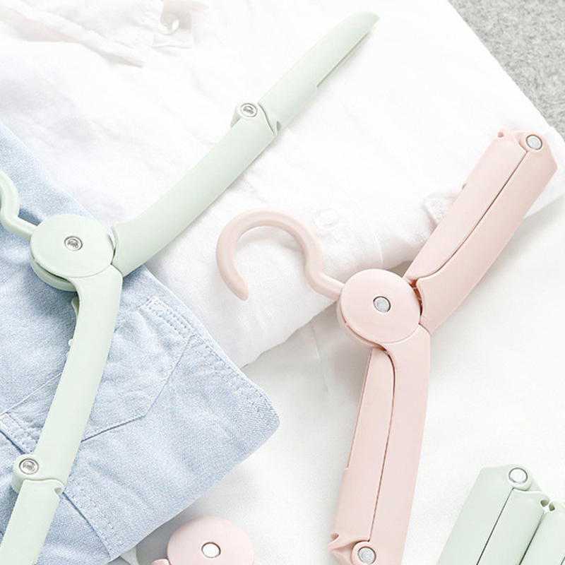 Portable Folding Clothes Hanger for Travel Cruise Business Trip Multifunctional Home Dormitory Clothes Drying Rack