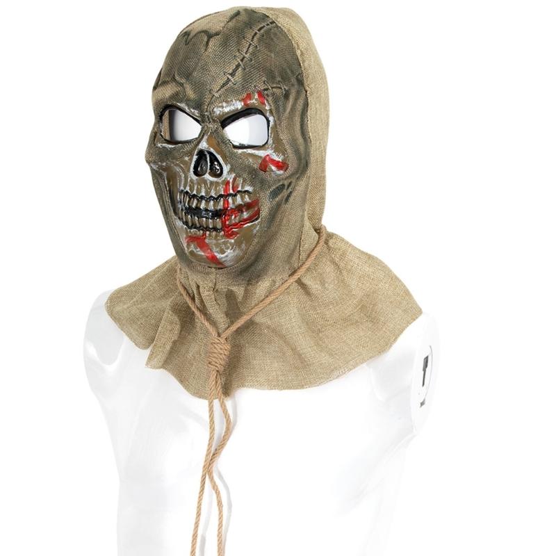 Halloween Scary Helmets Masquerade Mask Cosplay Mask for Carnival Christmas Party Props Horrific Full Head Skull Mask