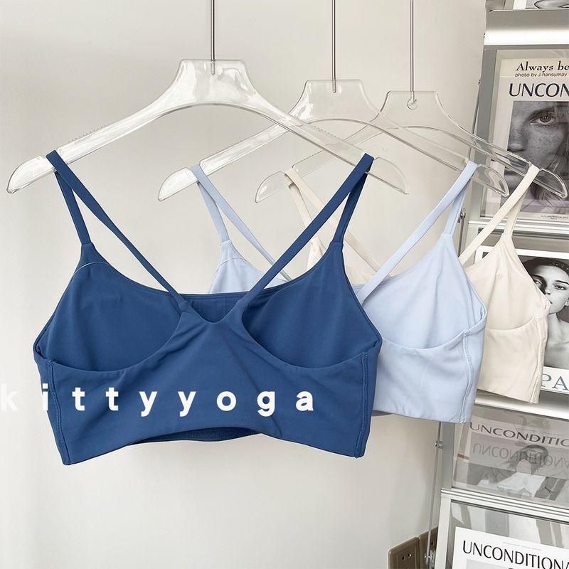 New Arrival Sports Spaghetti Strap Women's Summer Slim Looking Yoga Vest