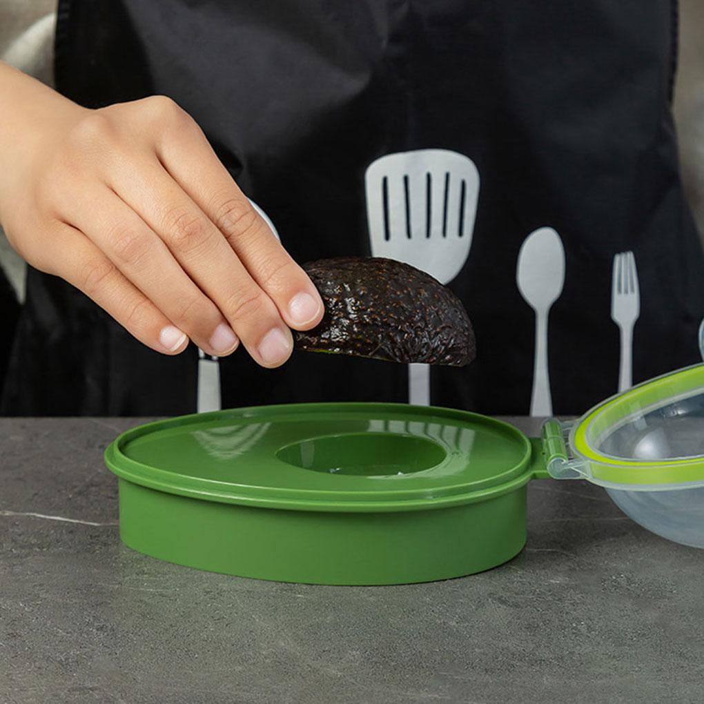 Küchen Lebensmittel Aufbewahrungsbox Praktisch Avocados Aufbewahren Und Frischhalten Avocado Platzsparender Behälter