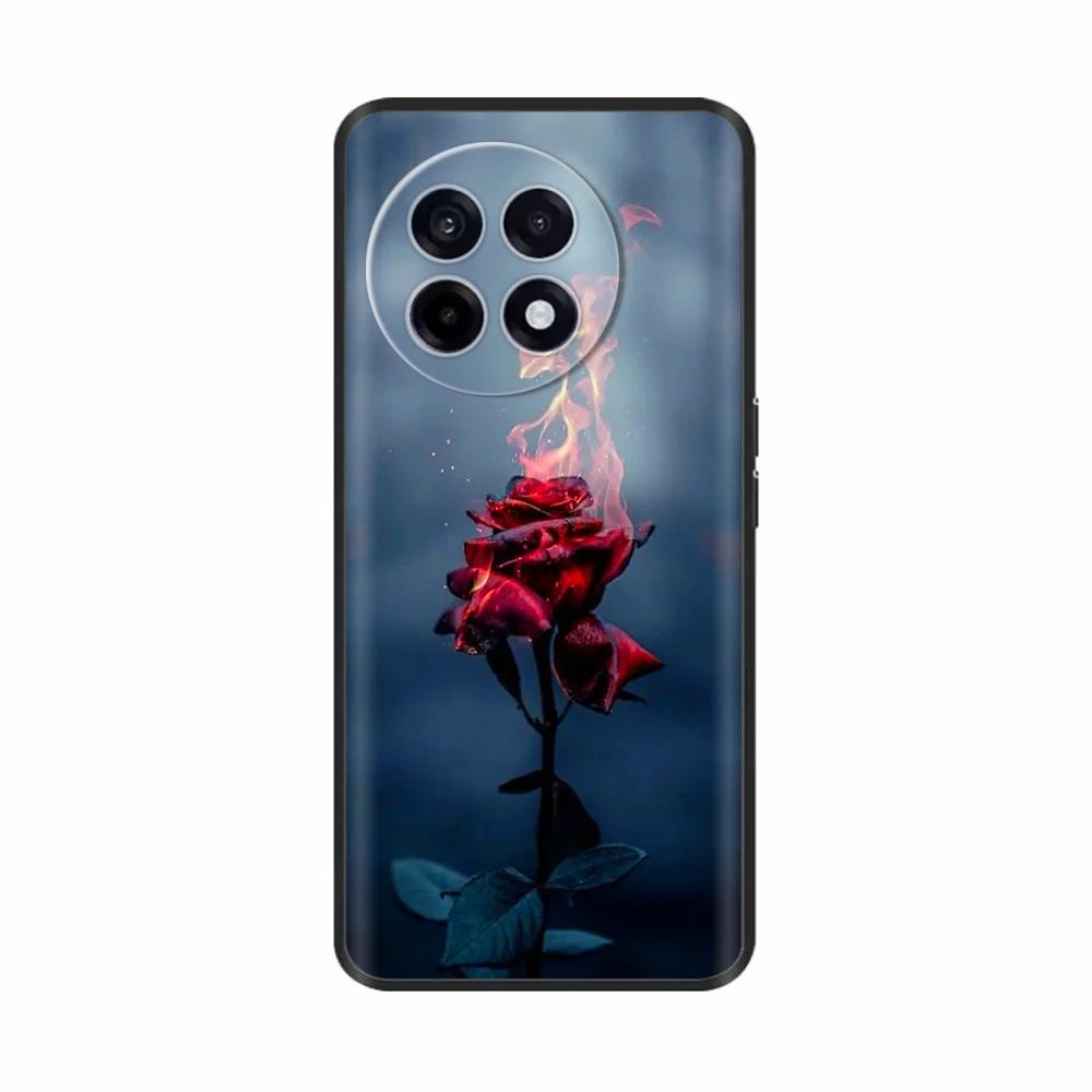 For OnePlus ACE5 13R Case Cute Flower Painted Cover Soft Slim Phone Case For OnePlus ACE 5 Pro Case ACE5 13 R Fundas Bumper Para