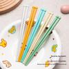 Kemdo Cartoon Kids Alloy Chopsticks (10 Pairs)