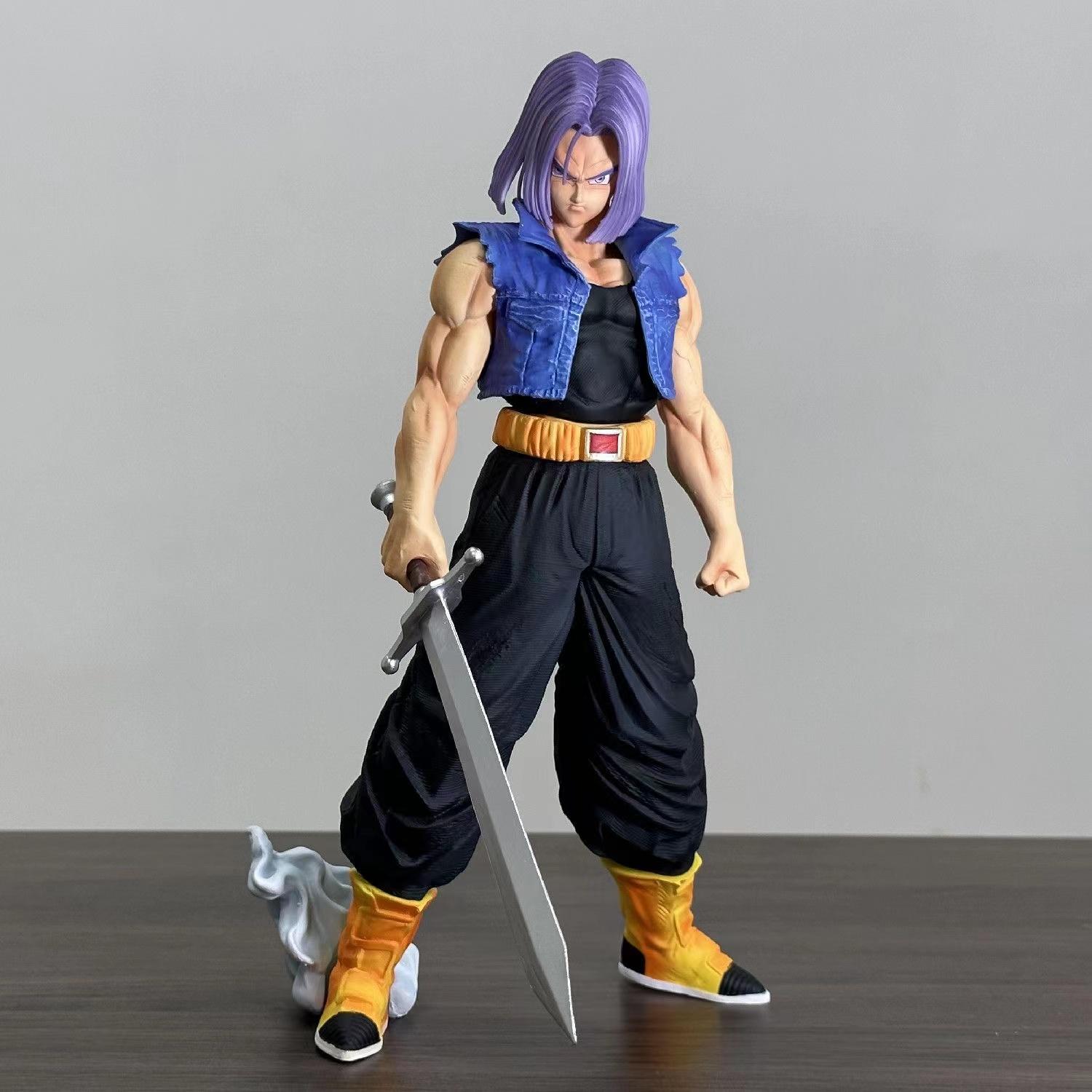 

Toys Model 28cm Anime Dragon Ball Z Future Trunks Figure Trunks Action Figures PVC Statue Collection for Gifts Children