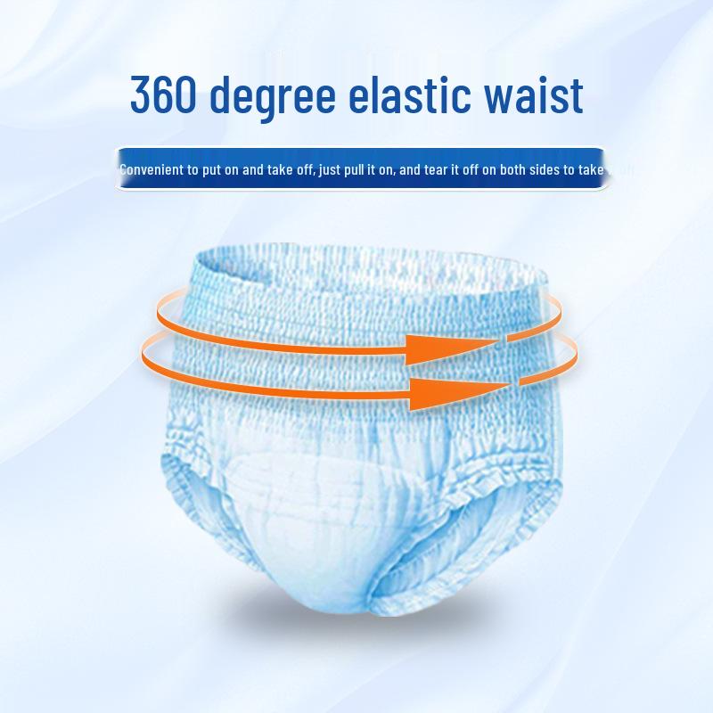 Youbang XL Adult Pull-Up Pants for Incontinence - Extra Thick Disposable Diapers for Elderly