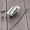 Electric Guitar Tremolo Bridge with Rod Vintage Bent Steel Saddles Brass Base 6 String Guitar Bridge Guitar Accessories