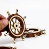 Hand Crafted Premium Nautical Wooden Ship Wheel | Exclusive Pirate's Wall Decor |
