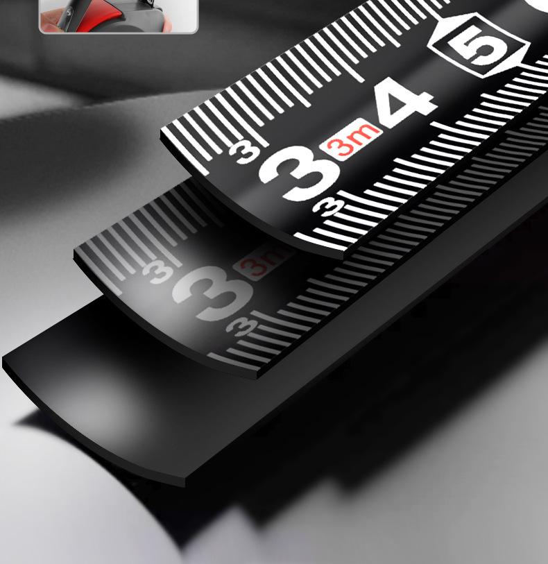 Bandă de măsurare de înaltă precizie rezistentă la uzură Green Forest - 3m/5m Mini, design anti-tăiere