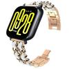 22mm Metal Cowboy Chain Strap For Redmi Watch 5 Active / 5 Lite Gorgeous Bracelet Watchband For Xiaomi Watch 5 S5-S4-S3-S2-S1 Belt