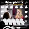 5V Led Makeup Mirror Light Bulb Hollywood Makeup Vanity Lights USB Wall Lamp 6/10pcs Dimmable Dressing Table Mirror Lamp