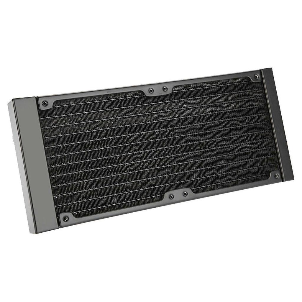 12 Tubes Computer Heat Exchanger G1/4 Thread Water Separator Water Cooler Tube for PC - 240mm