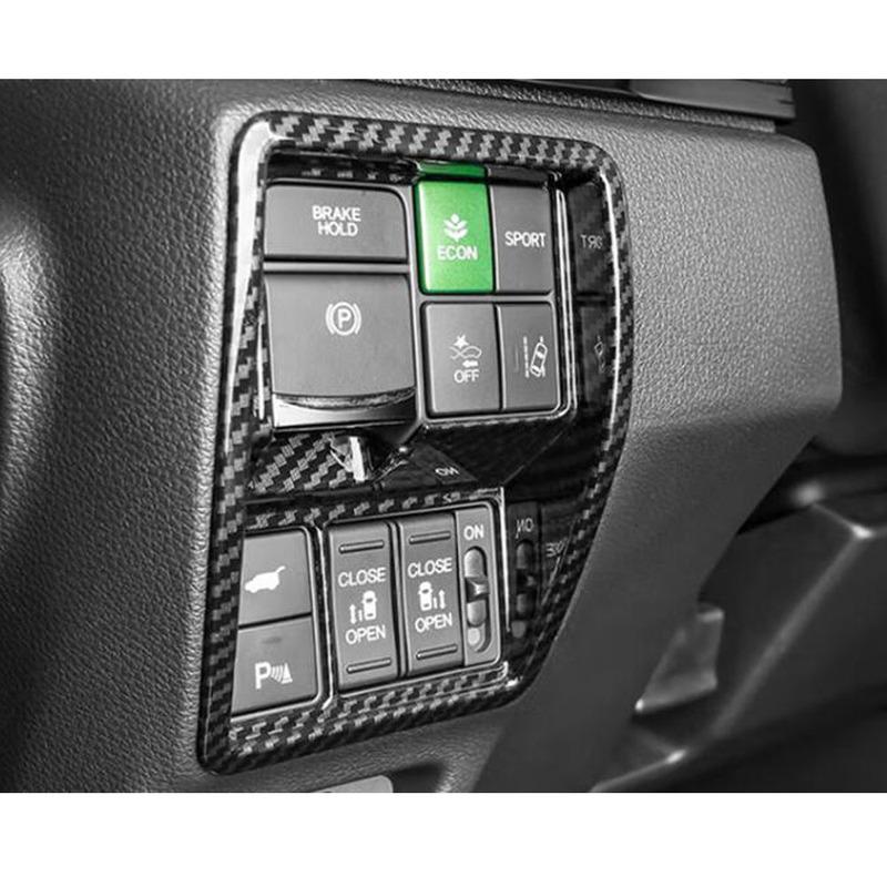 For Honda Odyssey   2024 ABS Plastic Headlight Switch Frame Trim Covers Car Styling Accessories Interior Decoration