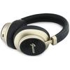 Guess Bluetooth ENC 4G Gold Script Metal Black Over-Ear Headphones