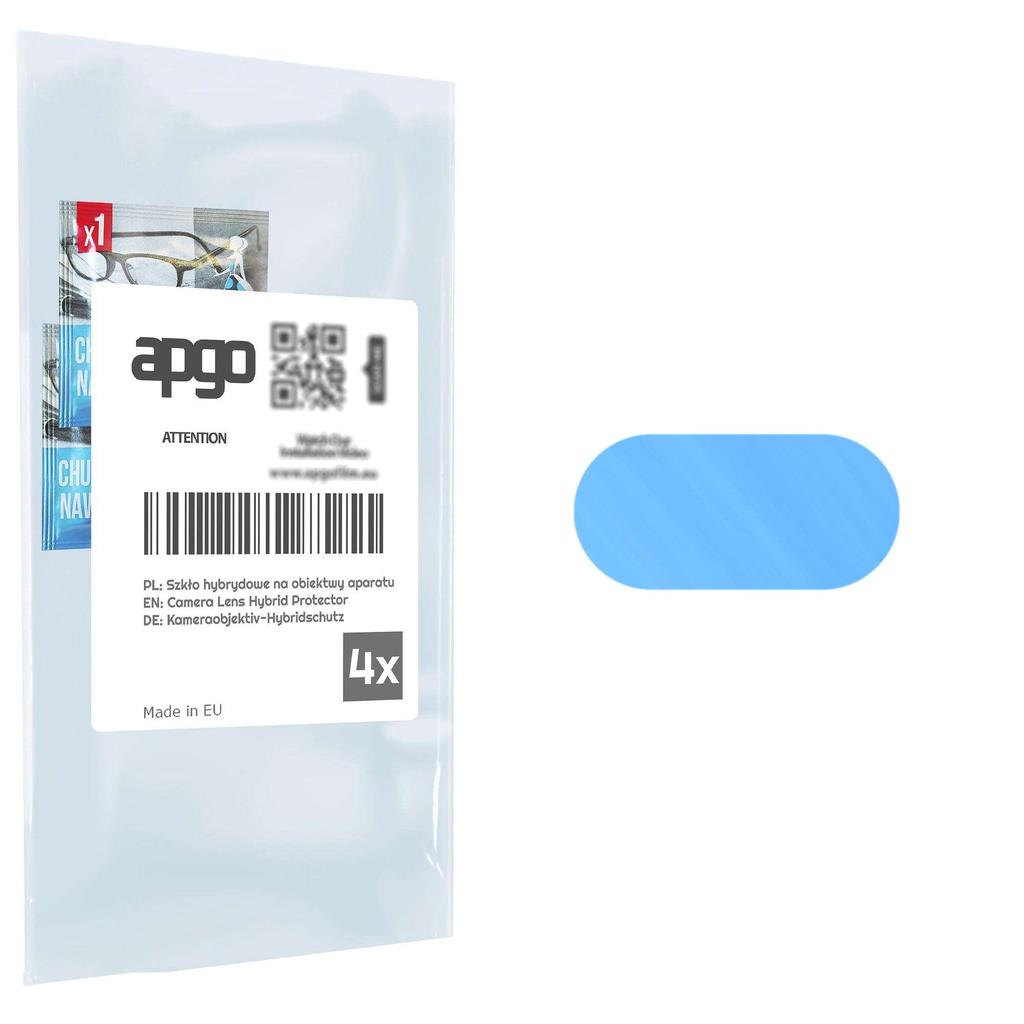 apgo 4x Lens Protector Kamera Beskyttende Hybrid Glass for Google Pixel 8, Kamerabeskyttelse, 9H kameralinse Kameralinsebeskytter