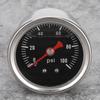 0 100 PSI Bar Universal Car Fuel Pressure Regulator Gauge Liquid Fill Fuel Oil Meter