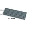 6Pcs Moc Building Blocks Thin Figures Bricks Plate 3027 6x16 Dots Particles Educational Creative Size Compatible Leduo Toys