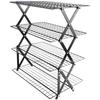 4-Tier BBQ Bread Cake Cooling Rack Folding Dessert Display Storage Rack Kitchen Baking Tool Home Baking Storage Shelves