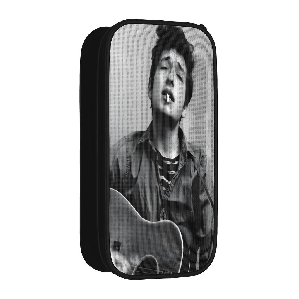 Bob Dylan Singer Merch Pen Box Large-capacity School Accessories Pencil Box Birthday Gift