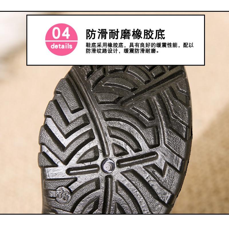 Men Winter Fleece Thickened Warm Waterproof Non Slip Cotton Snow Boots