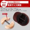 [MTP & Style] Expandable Cap Hat, Adjustable Size, Stretcher, Upsizing, Shape-Retaining (JP, Number Size, 56.0 cm, 68.0 cm, Matte Black)