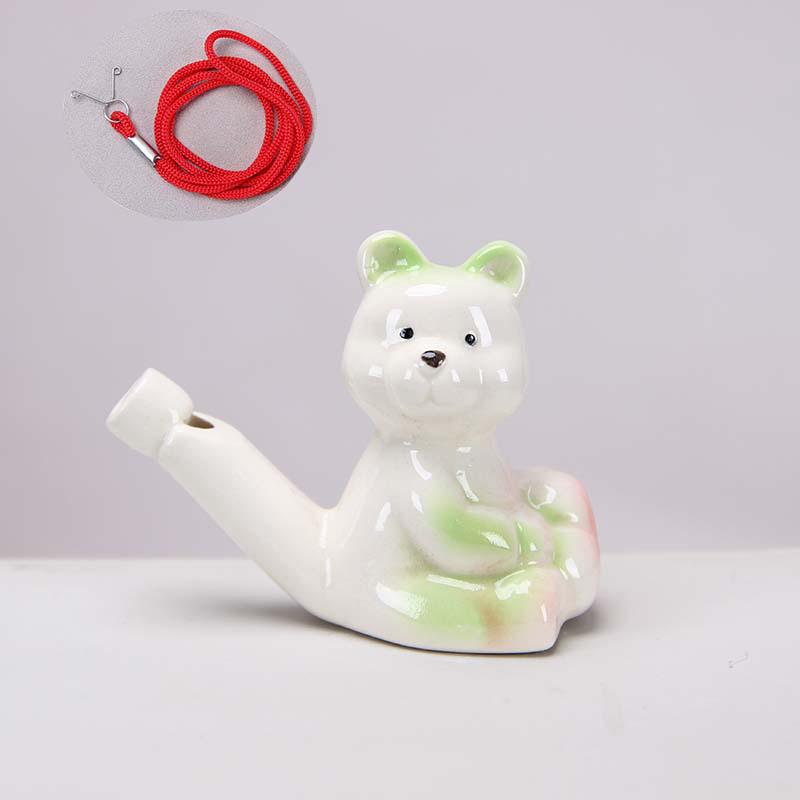 

Детская керамическая свистулька-птичка, окарина - популярное туристическое ремесло