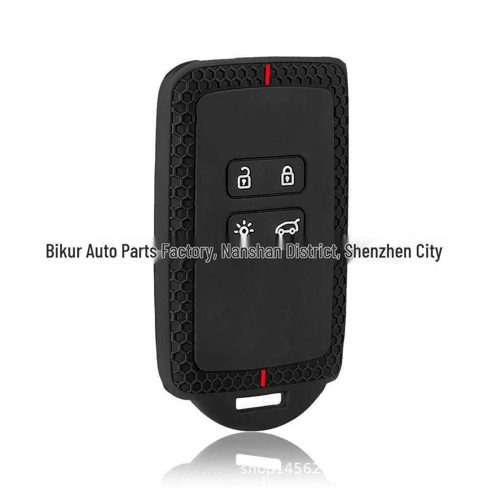 Renault Koleos/Kadjar 4-Button Silicone Remote Car Key Cover