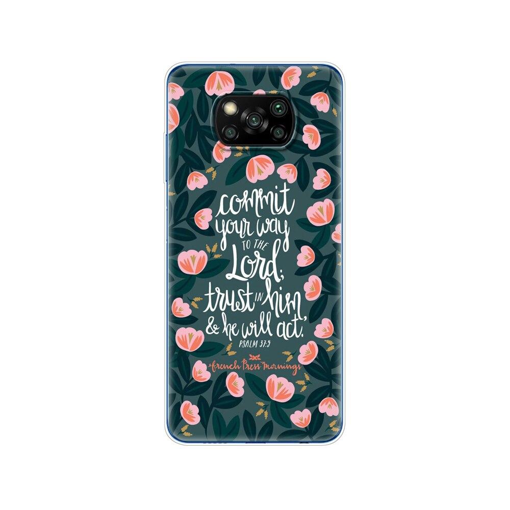 Für Xiaomi Poco X3 NFC x3 pro Hülle Silikon Weiche Rückseite TPU Bumper für Poco X 3 NFC 6.67'' Global Handyhülle Winter Schnee Weihnachten