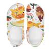 Unisex EVA Beach Shoes Colorful Printed Ventilated Easy Clean Slip On Beach Shoes Pool Area Bathroom Home Walking Shoes Beach Wear