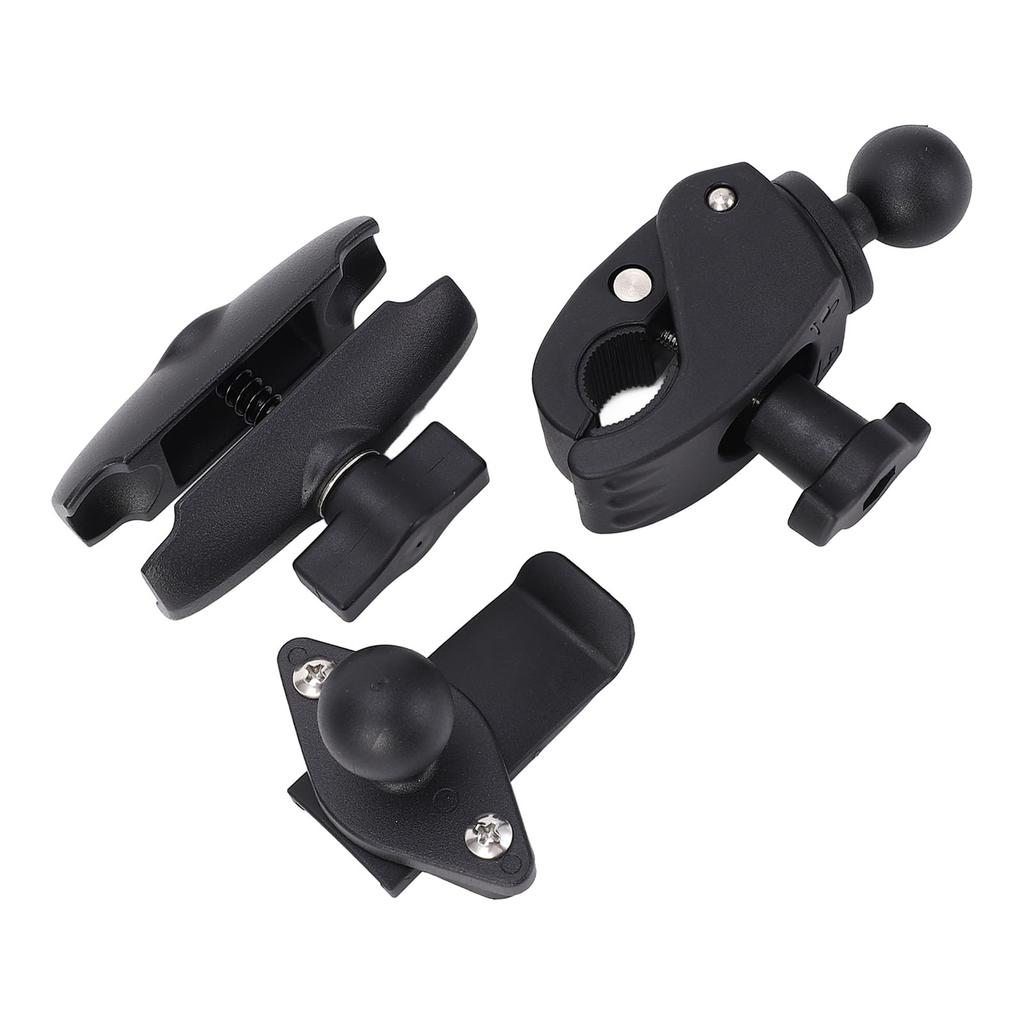 Motorrad GPS Halterung 1 Zoll Kugelkopf Verstellbare Lenkerklemme Halterungsbasis für Garmin Handheld GPS