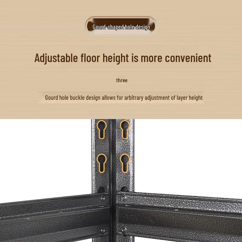 Modern Carbon Steel Kitchen Storage Rack