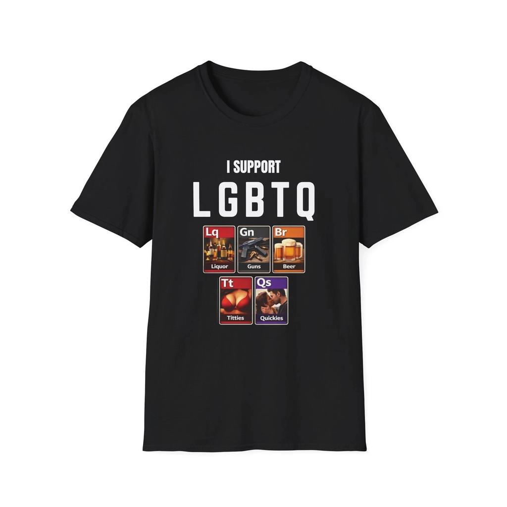 Tricou Susțin LGBTQ | Meme Amuzant Pentru Adulți
