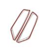 For Mazda Cx-5 Cx5 KF 2017-2021 Chrome Rear Fog Light Lamp Cover Trim Strip