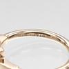 TIFFANY&Co. T wire Ring K18 Pink Gold #3.9(US Size) 2.74g Women Used