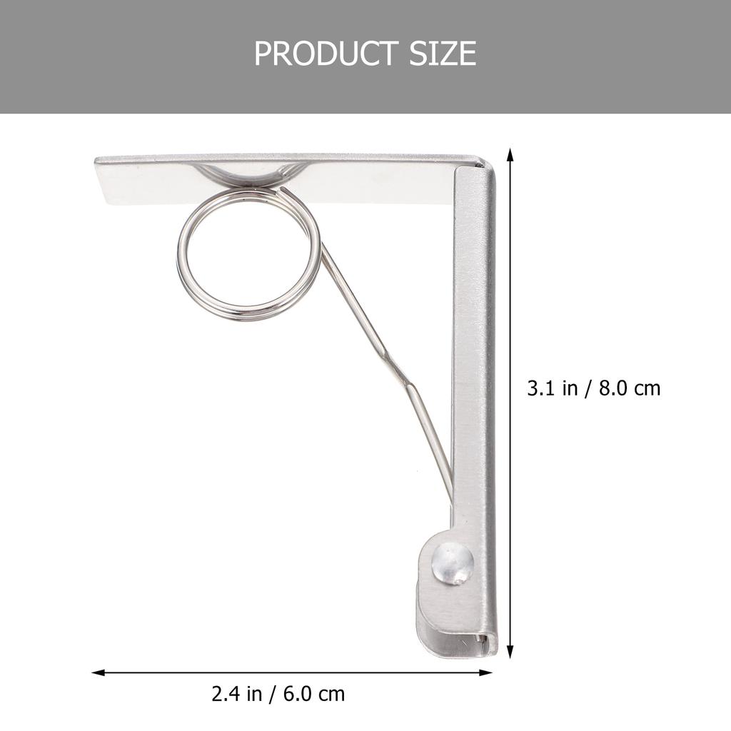 6 Pcs Tablecloth Clip Camping Clips Picnic Accessory Portable Clamps Supply Convenient