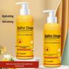 Yunmei Dr. Sulfur Shower Gel: Hydrates, Moisturizes, Nourishes, and Gently Cleanses without Tightness, 400ml.