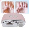 Electric Nail Clipper Rechargeable Quiet Anti Pinch Portable Automatic Nail Trimmer with Polishing for Home
