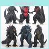 6 Stück Exquisites Godzilla Monster Filmcharakter Actionfigur Puppen Set für Fans