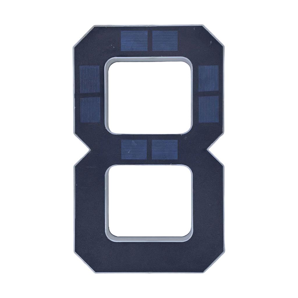 Solar Lighted House Numbers For Outside, Light Up  LED Address Signs For Houses   Digital Version