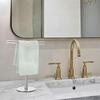 MDNG Brushed Gold Countertop Towel Rack