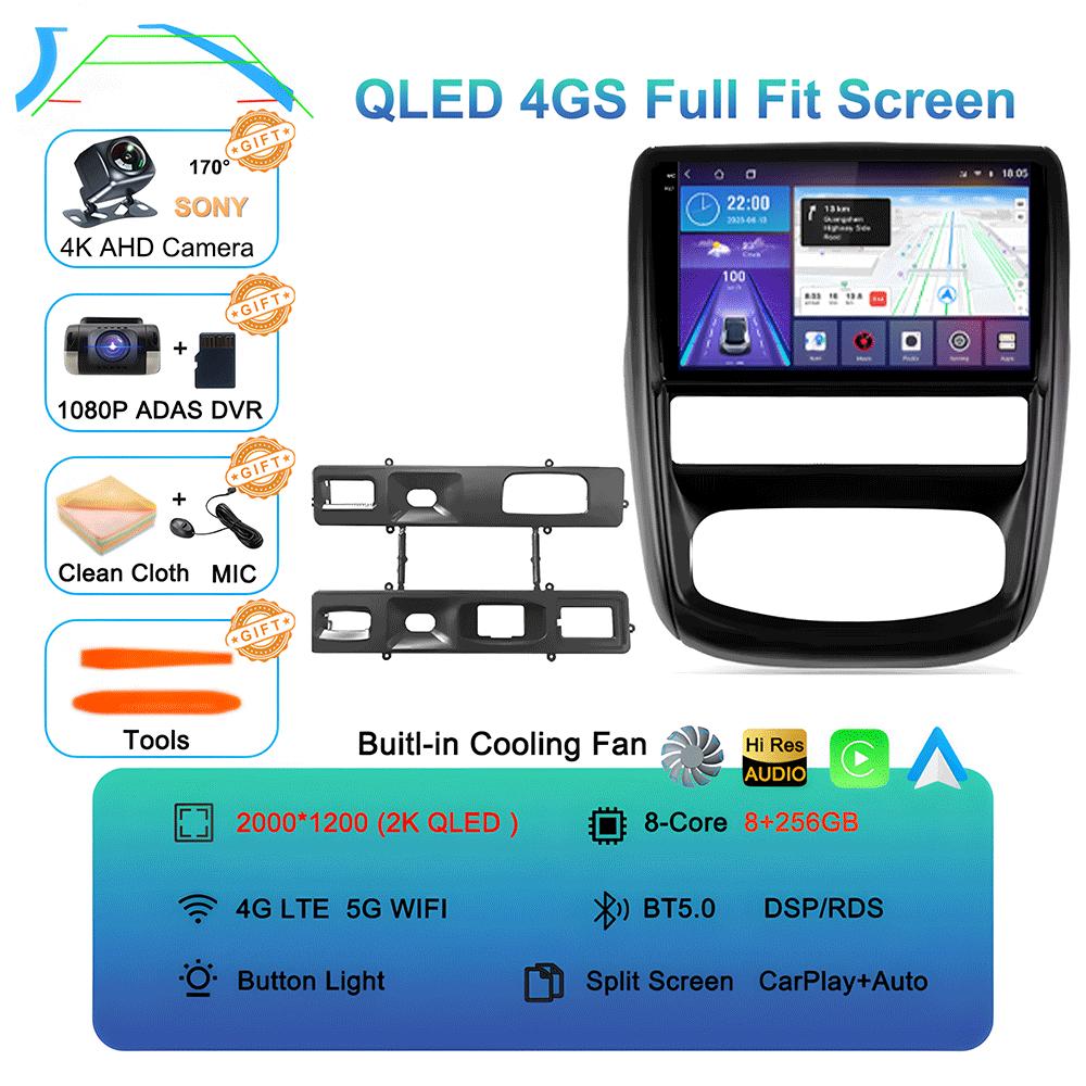Android 14 Car Radio For Renault Duster 1 2010 - 2015 For Nissan terrano lll 3 2014 - 2022 Multimedia Video Player Navigation s