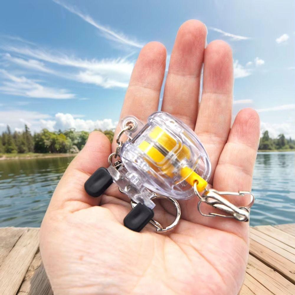Pull Chain Wire Rope Telescopic Retractable Fly Fishing Key Ring  Fishing Lovers