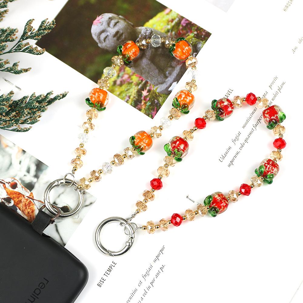 Crystal Flower Luxury Mobile Phone Wrist Strap