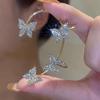 High-Class Butterfly Rhinestone Ear Cuff – Sparkling, Fairy-Style Non-Pierced Earring Accessory for Women
