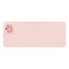 OIMG Pink Heated Desk Mat Mouse Pad