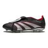 adidas Predator League Foldover Tongue FG MG BSR Unisex Cleats Black Core-Black Silver-Metallic JR6881