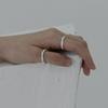 Mouvebament White simple Ring_Silver 925