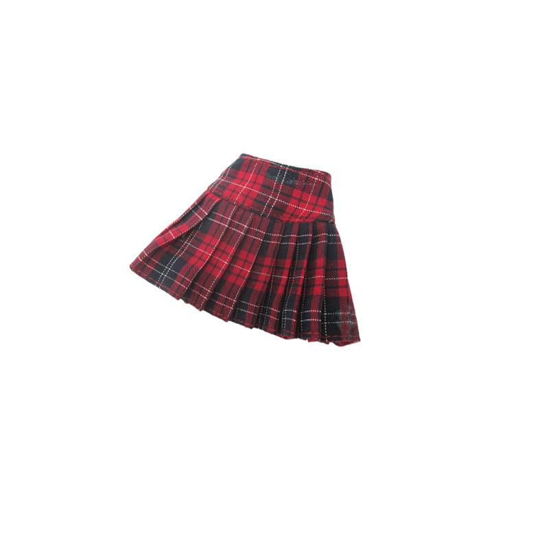 Clothes for doll Fashion multicolor cardigan short skirt  jeans fits Blyth Azone OB22 OB24 doll accessories