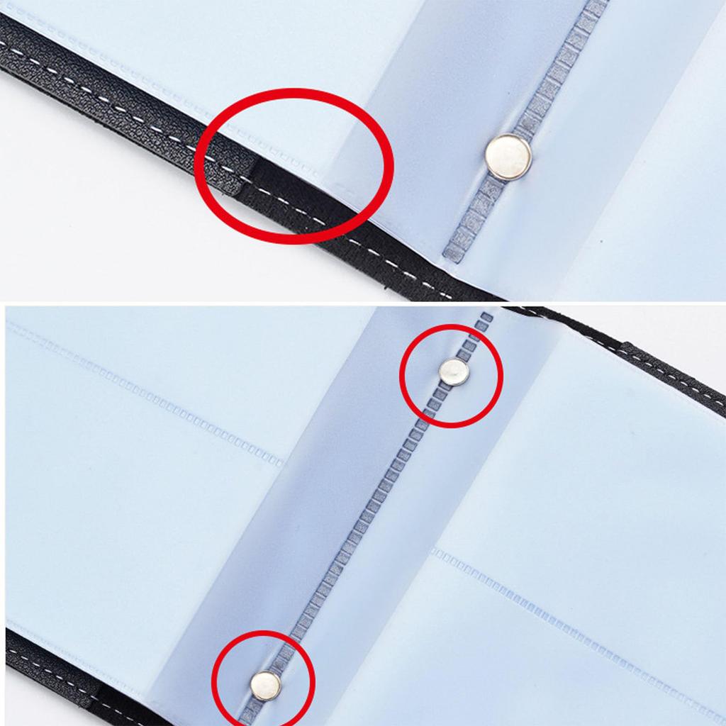 Envelope Challenge Binder Book Budget Binder Savings Challenges Book for Index Card Sleeves and Planners